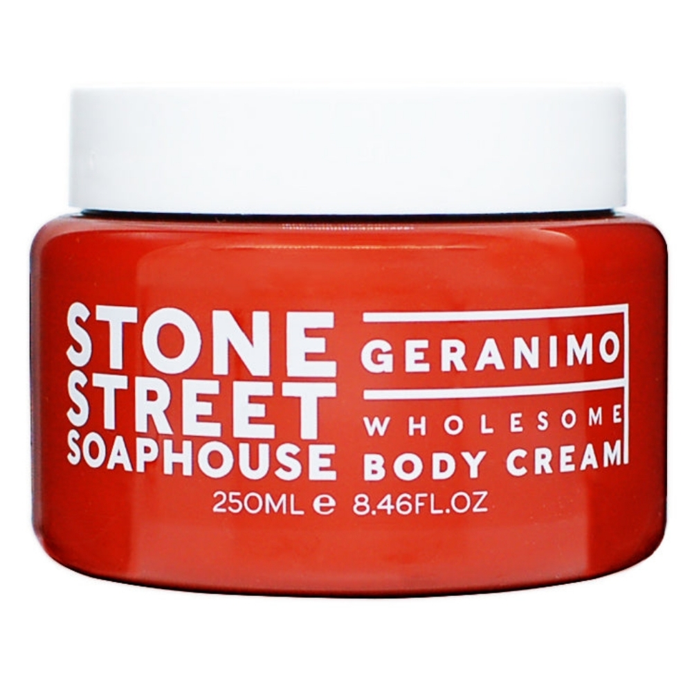 🔴 STONE STREET SOAPHOUSE Geranimo Wholesome Body Cream - Picture 2 of 2